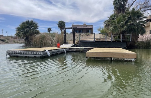 Yuma House | Martinez Lake House l Southwestern Home with Private Dock