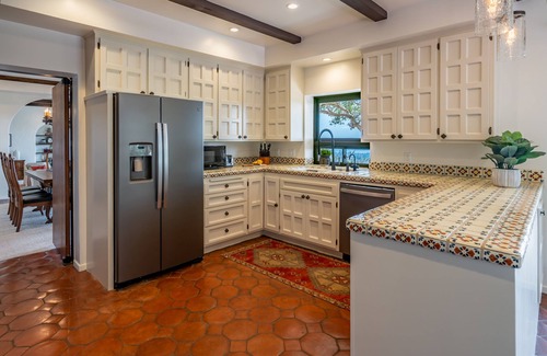 Golden Quadrangle House | Marvista - Spanish Style Estate in Montecito Foothills