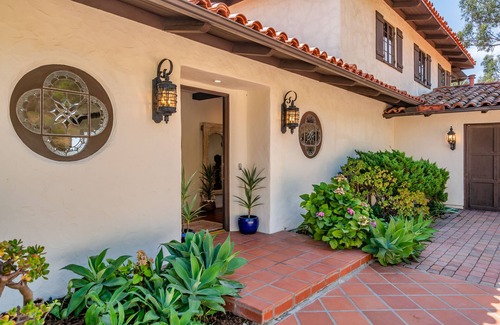Golden Quadrangle House | Marvista - Spanish Style Estate in Montecito Foothills