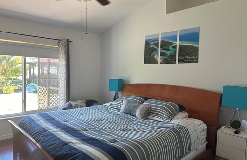 Golden Gate Cottage | Master Bedroom Retreat Relax Naples