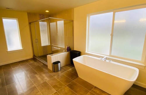 Kent House | Master Bedroom with attached Master Bathroom in a Brand new House for Rent