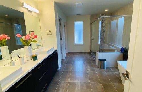 Kent House | Master Bedroom with attached Master Bathroom in a Brand new House for Rent