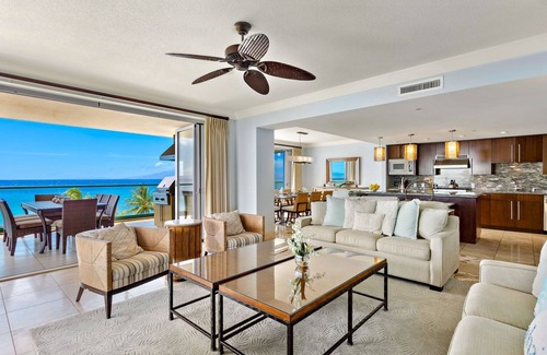Kaanapali Condo | Maui Resort Rentals: Honua Kai – Incredible 11 Bedroom Oceanfront Gem, Over 7200 combined Sq. Ft. w/Built-in Viking B.B.Q.!