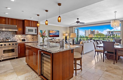Kaanapali Condo | Maui Resort Rentals: Honua Kai – Incredible 11 Bedroom Oceanfront Gem, Over 7200 combined Sq. Ft. w/Built-in Viking B.B.Q.!