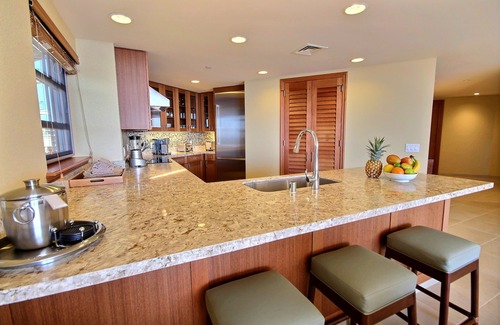 Kaanapali Villa | Maui Resort Rentals: Hyatt Residence Club – 3BR Oceanfront Lower Floor VIlla