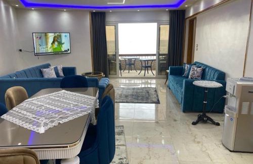 Al-Muntazah Apartment | Maxeem Direct sea view Apartment super Lux 2 bed rooms Alexandria Maamoura Beach شاليه سوبر لوكس مجموعه مكسيم شاطىء المعموره الاسكندريه على البحرمع كارنيهات بوابه طول السنه و الشاطىء الخاص من اول مايو الى نهايه اكتوبر للعائلات