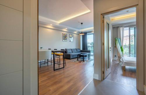 Lara Apartment | Maxi Sirius Town 1-Bed Free Pool, Spa, Fast WİFİ Fitness & Beach Access