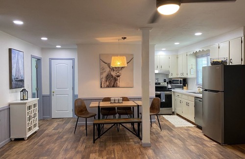 Ash Apartment | Meander on Down first floor Beach House steps to the beach