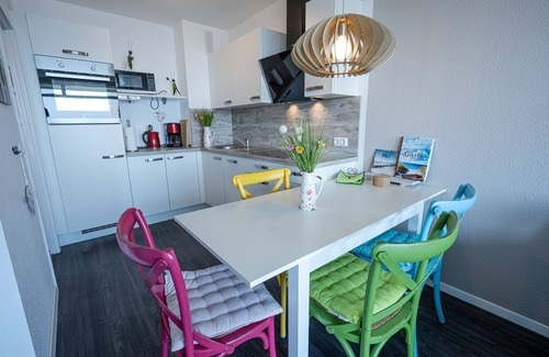 Dahme Apartment | Meerblick und Strandkorb Inklusive