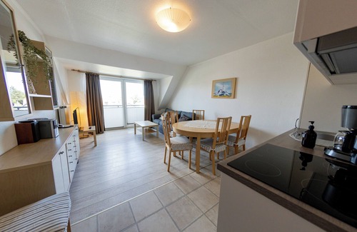 Horumersiel Apartment | "Meeresrauschen" - your retreat at the Deichkieker guesthouse - pets allowed