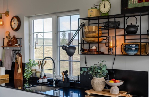 Rangarþing ytra House | Melahof - Cozy and modern country Lodge with an amazing view, great location!