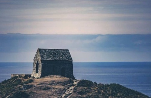 Torpoint Apartment | Mew Stone - A large double room with extensive views out to sea.