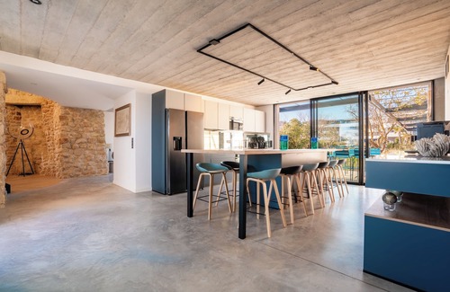 Meze Villa | MEZE, listed villa, The sublime villa du Moulin with sea view