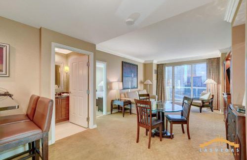 Las Vegas House | MGM Signature-17-801 1Br2Ba F1 Strip View Balcony