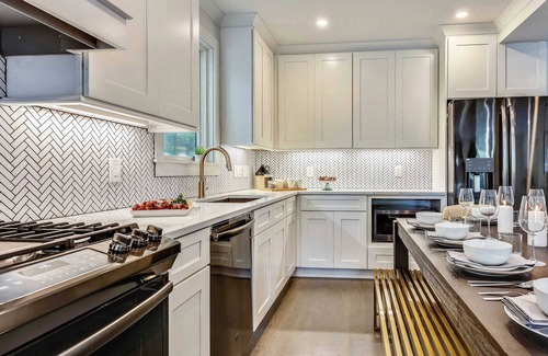 Jamaica Plain Apartment | Mid-Century Glam Retreat, Near T