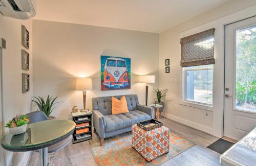 Seagrove Beach House | Mid-Century Modern Beach Cottage with Fire Pit!