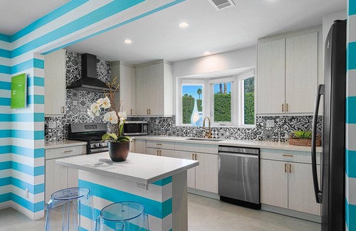 Palm Springs Villa | Mid-Century Oasis Walled/Gated, Private Pool/Spa