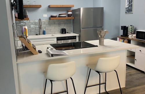 Downtown Omaha Apartment | Midtown Condo with patio