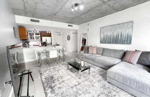 Midtown Condo | Midtown Miami 2/2 Design District,free park