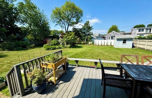 Milford House | Milford Beach Home: View of Water & Steps to Beach