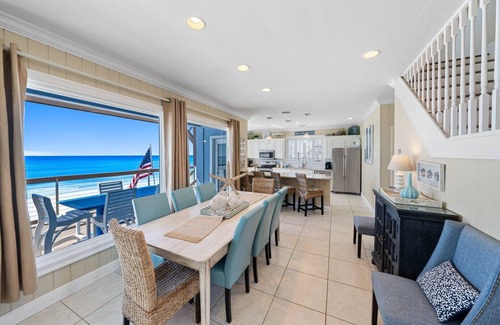 Dune Allen Beach House | Million Dollar Views 4BR on Private Beach + Premium Beach Service | The Allen House