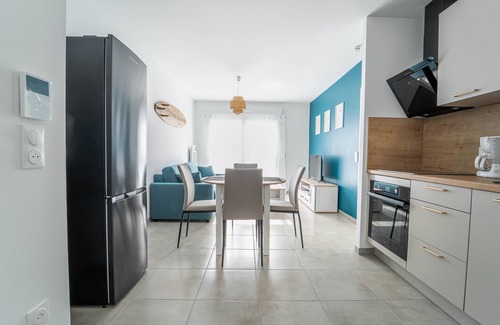 Mimizan-Plage Apartment | Mimizan Beach - T2 Apartment 400m from ocean, parking, 4 pers.