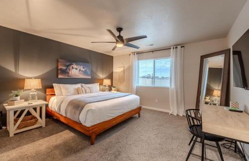 Meridian House | Mineral Spa Fire Pit Gameroom Topgolf Disc