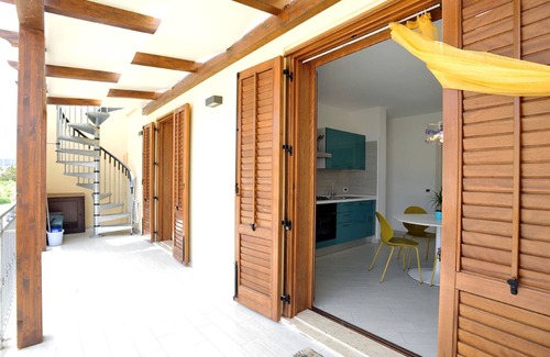 San Vito Lo Capo Apartment | Mira6 - Terrace with solarium - San Vito Lo Capo, 550 meters from the beach -