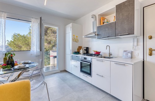 Andora Apartment | Miramare 1 LUX - Total Sea View, Andora, Italy