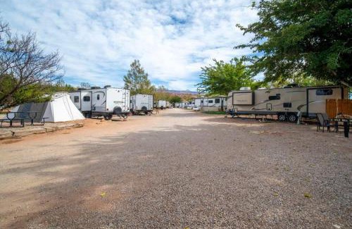 Moab South Valley House | Moab RV Resort Basic Cabin #3 - OKBC-C3