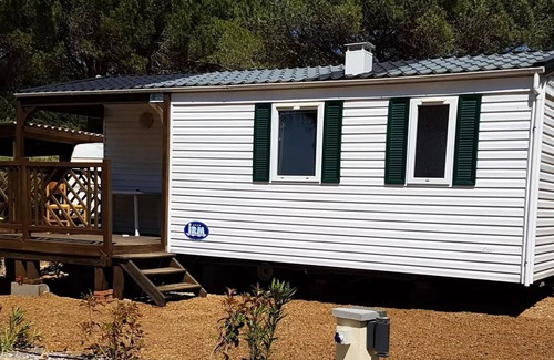 Bizanet House | Mobil Home Cigale + Clim + TV 32m² - 2 bedrooms 4 people