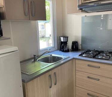 Saint-Hilaire-de-Riez Ski Chalet | Mobil home dans camping 4 étoiles au calme