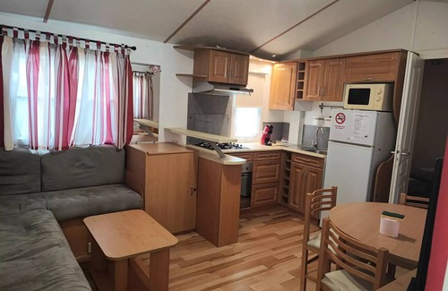 Saint-Cyprien House | Mobile home 2 bedrooms, tv, air conditioning, covered terrace 4 persons