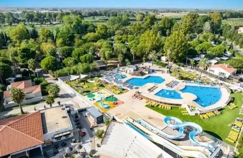 Saint-Cyprien House | Mobile home 2 bedrooms, tv, air conditioning, covered terrace 4 persons