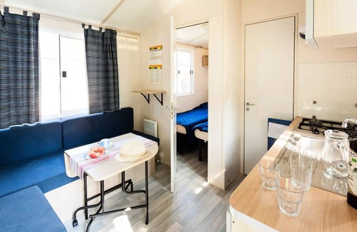 Pont Royal House | Mobile home Einfache Terrasse
