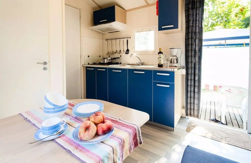 Pont Royal House | Mobile home Einfache Terrasse