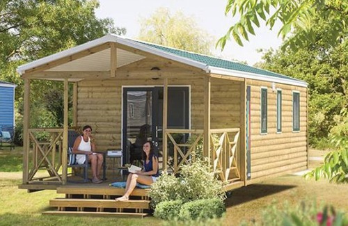 Seillac Ski Chalet | Mobile home with terrace for 5 people, 2 bedrooms