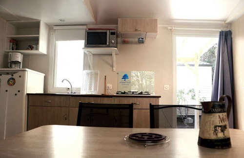 Sigean House | Mobile home “La Vague Joyeuse” * Air-conditioned * Mobile home for 4 people