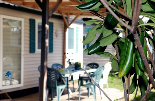Sigean House | Mobile home “La Vague Joyeuse” * Air-conditioned * Mobile home for 4 people