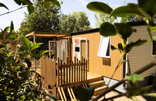 Palau-del-Vidre House | Mobile-Home RIVIERA SUITE CLIM/TV 4 persons
