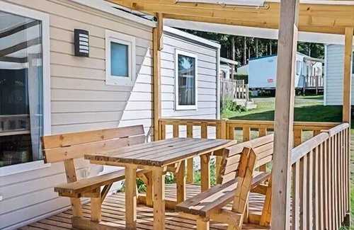 Monterblanc House | Mobilheim Raised Terrace