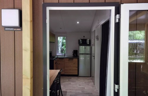 Saint-Antonin Noble Val House | Mobilhome Bermudes Premium (2 bedrooms) + Covered terrace 4 persons