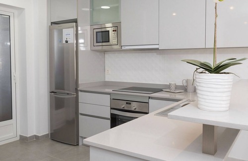 Mar de Pulpi Apartment | Modern one bedroom, one bathroom apartment with solarium