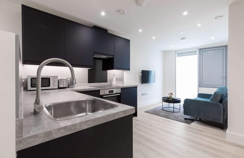 Stratford and New Town Apartment | Modern 1-Bedroom Stay in Stratford | Ideal for Business or Leisure