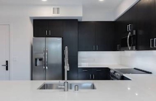 Whisman Station Condo | Modern 1BR Condo with Sparkling Pool and Fitness Center