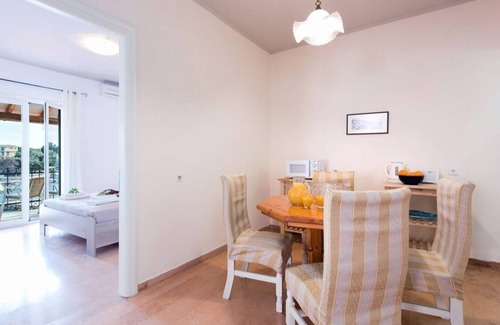 Kassiopi Apartment | modern 2 bedroom fully furnished apartment over looking the harbour of Kassiopi