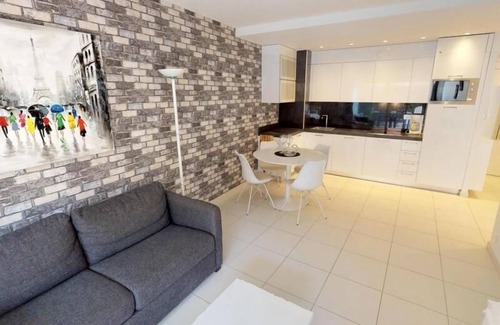 Menton Apartment | Modern 2-Room Apt with Garden, Pool, and AC near Beaches