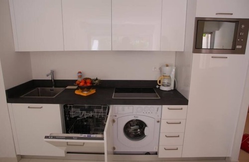 Menton Apartment | Modern 2-Room Apt with Garden, Pool, and AC near Beaches