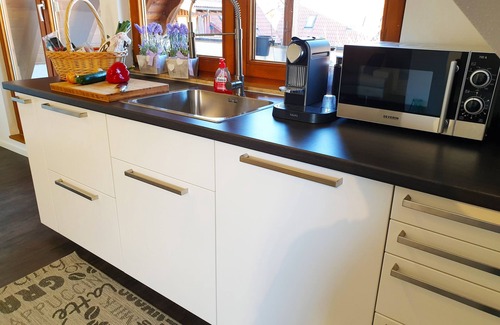 Meersburg Apartment | Modern 2-room attic apartment with balcony and internet/wi-fi
