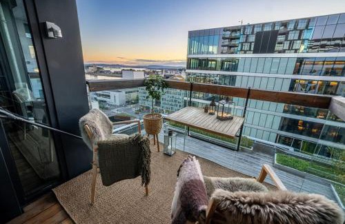Bjørvika Apartment | Modern 2bed room sea view apartment @ Oslo Barcode